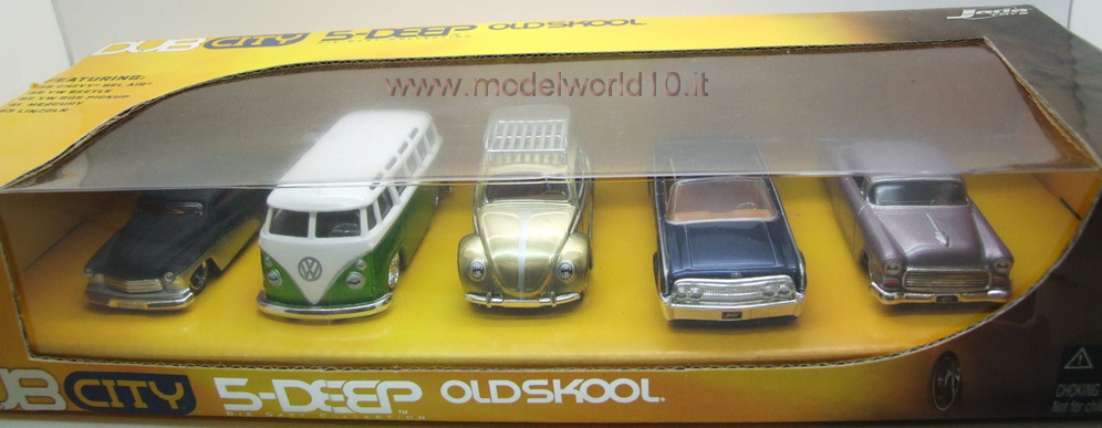  OLDSKOOL 1 64 15000 CONTIENE 5 AUTO 1955 CHEVY BELL AIR 1959 VW 