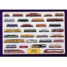 RICORDI ARTE PUZZLE 1000 PEZZI MODERN LOCOMOTIVES