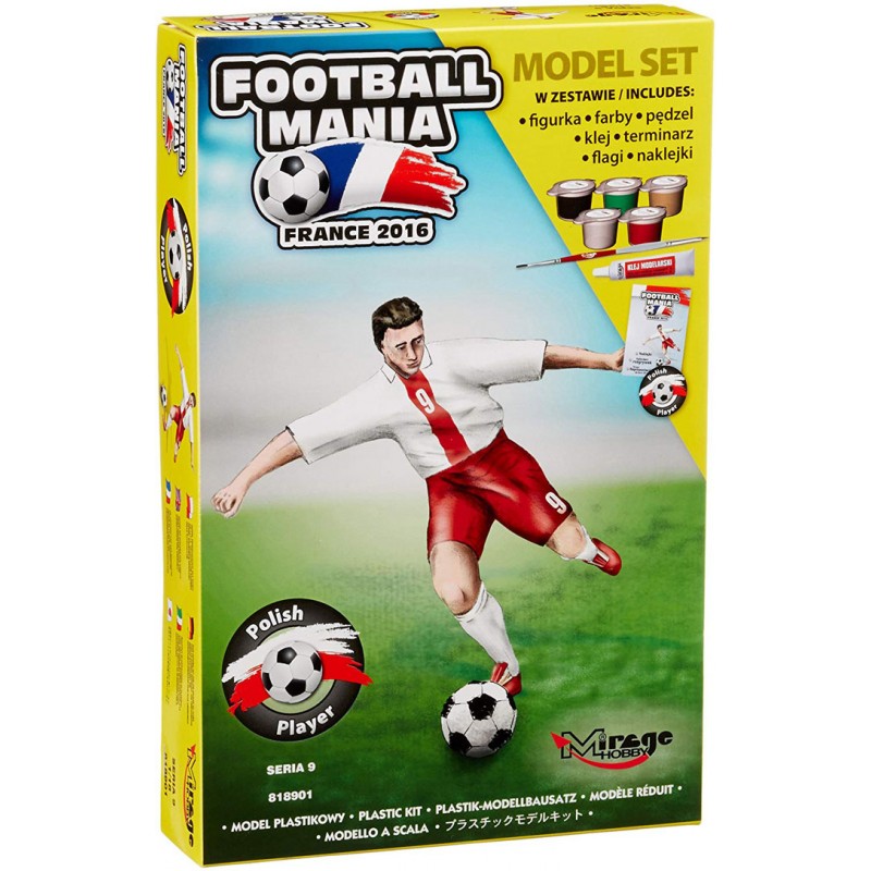 Mirage Hobby 818901 – KIT 1/18 Statuetta Football Player POLONIA 2016