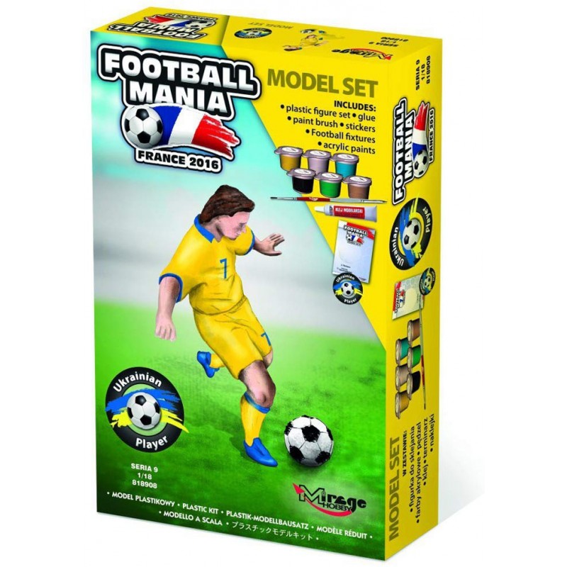 Mirage Hobby 818908 – KIT 1/18 Statuetta Football Player UCRAINA 2016