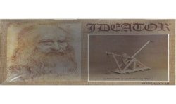 VAMA IDEATOR Model Kit Legno Le Macchine di Leonardo : Macchina Scava TRINCEE MK5 Made in Italy