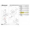RIVAROSSI RICAMBIO CINGHIA ED INGRANAGGI D250 2001 ART. HS1595