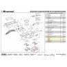 RIVAROSSI SPARE PART WHEEL SET CART TENDER GR 743 366 FS ART. HR2275 / 25