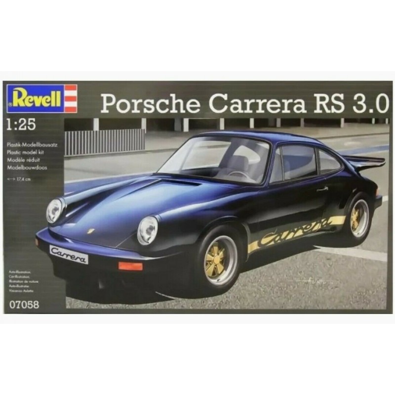 REVELL 07058 KIT PORSCHE CARRERA RS 3.0 1/25 DAMAGED BOX