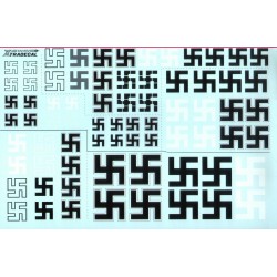 XTRADECAL DECALS GERMAN SWASTIKAS  WWII FOR AIRCRAFT X32002