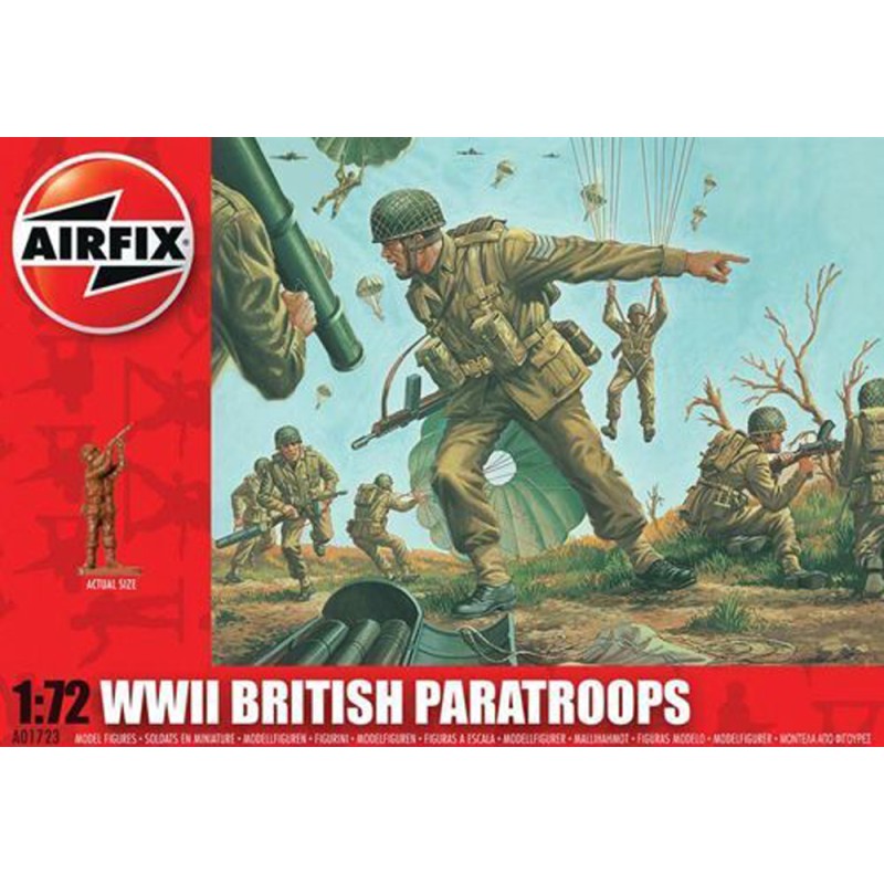 AIRFIX A01723 WWII BRITISH PARATROOPS 1:72