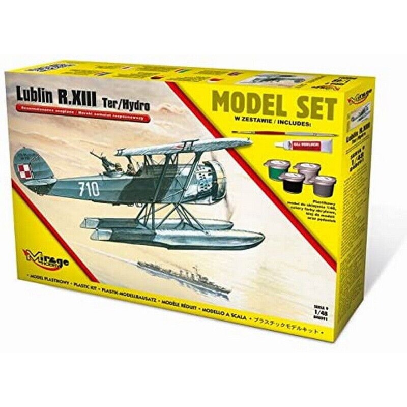 MIRAGE 1:48 Lublin R. XIII TER / Hydro Seaplane 848091