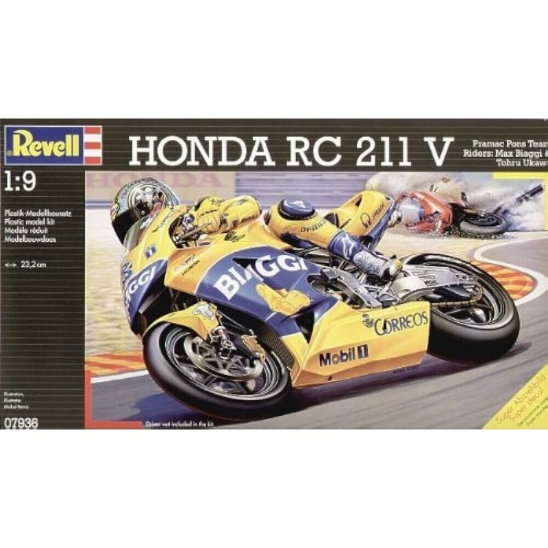 REVELL 07936 – KIT Honda RC211 V Team Pramac Pons '03 Max Biaggi – Scala 1/9