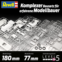 REVELL 07674 KIT VW Volkswagen T1 Camper 1:24 - DAMAGED BOX