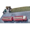 WOODEN BOARDPEG MODEL LOAD FOR FIAT 690 MILLEPIEDI BREKINA SCALE 1/87 H0 ART. 87705